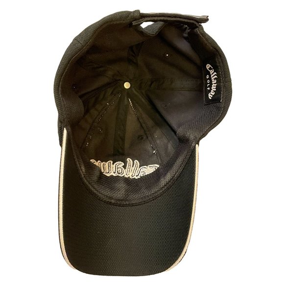 Callaway Golf Black X Series Hat Cap Adjustable Strap One Size Fits Most - Picture 5 of 6